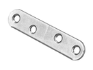 Hettich Verbindungsblech verzinkt, 15 x 80mm, Stärke 2mm - Diverse Möbelbeschläge und Zubehör