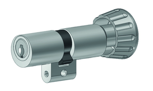 KABA 20 Drehknopfzylinder Typ M1519 32.5/42.5, mit 5 Schlüsseln - Kaba 20, Lagerprodukt