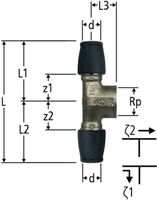 T-Stücke NUSSBAUM Optiflex-Profix