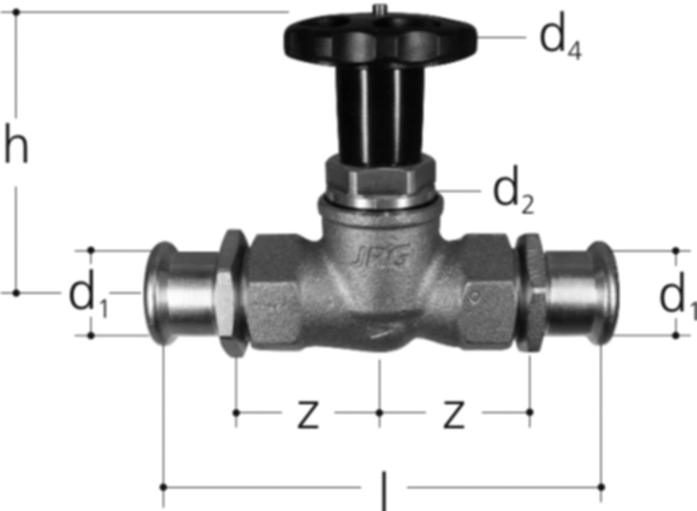 Geradsitzventil Mapr. 35 mm 5358.035 - JRG Armaturen