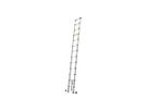 TELESTEPS Sicherheits-Teleskop-Anstelleiter FLEX 3 L=3740 / 900 mm , 13 Tritte , max. 150 kg - Garten