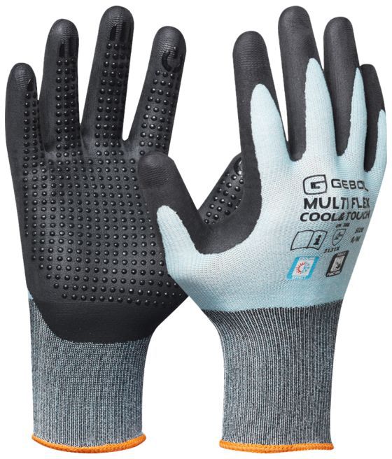 GEBOL Arbeitshandschuh Multi-Flex Cool & Touch Gr. 11 XXL , Touch funktion , EN388 3131X - Arbeitsschutz