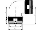 ELGEF Winkel 90° PN 16 d 200mm 753 101 819 - ELGEF Plus Elektroschweissfittinge