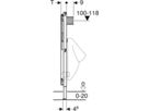 Duofix Urinal-Element Universal Typ 112/130 111.621.00.1 - Geberit-Duofix