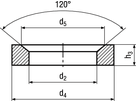 Kegelpfannen Form D St BN5578 DIN6319D M20/23,2/36 - Bossard Schrauben
