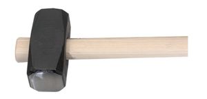 Steinschlegel 4.0kg, L= 900mm, m. Eschenschlüpfstiel - Bauwerkzeuge