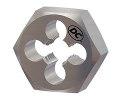 Sechskant-Schneideisen, HSS M 6, N5310, SW 18mm - Gewindeschneiden
