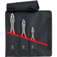 KNIPEX TwinGrip-Set 82 01,1x L=150mm,1x L=200mm,1x L=250mm - Zangen, Schneiden