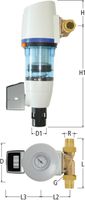 Druckreduzier-Feinfiltergruppen NUSSBAUM Aquapro Redfil