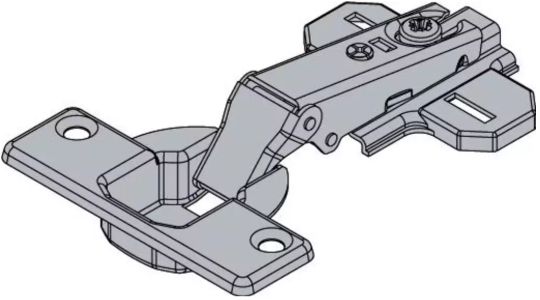 Hettich Topfscharnier SlideOn Vorliegend, Stahl vernickelt, Bohrloch-Ø 35 mm - Diverse Möbelbeschläge und Zubehör