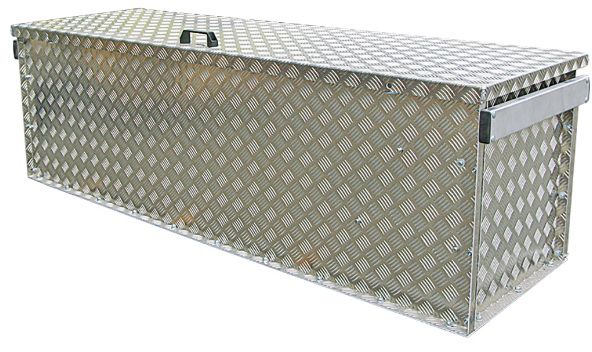 HB Werkzeugkisten aus Alu-Riffelblech L=1200 x B=430 x H=500mm, TK=150Kg - Garten