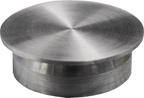 Aluminium AIMgSi1 Abdeckkappe zum Einkleben 29.5 x 10.5 mm - INOXTECH-Handlauf-/Geländer-System