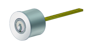 KABA 20 Aussenzylinder Typ M1007 30-80mm, mit 3 Schlüsseln - Kaba 20, Lagerprodukt