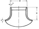 Sattelstutzen 48.3 x 2.6 mm - Schweiss- T, Reduktionen, Sattelstücke