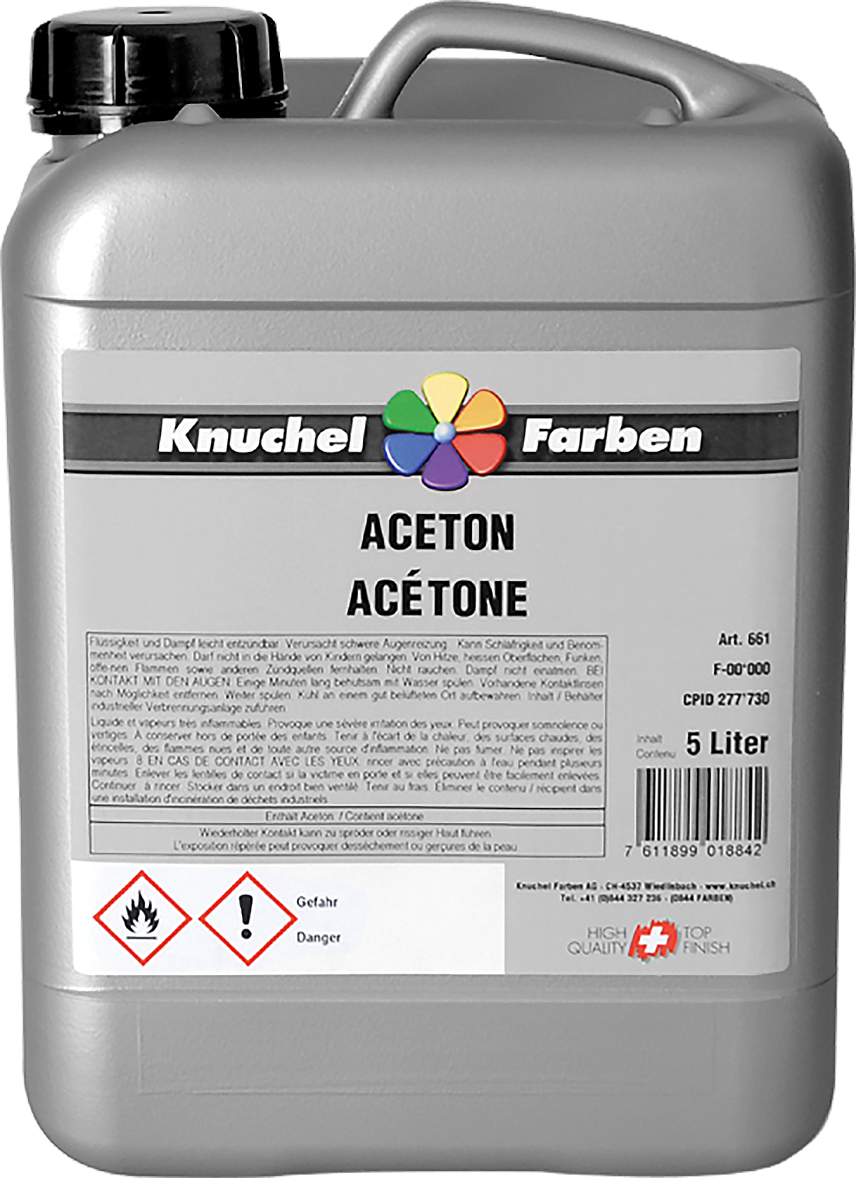 KNUCHEL Azeton 5000 ml - Farben / Rostschutz