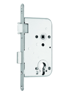 GLUTZ Einsteckschloss 1106, RZ-W 78mm 230/18/3mm, DIN links, DM 80mm - Türschlösser und Zubehör