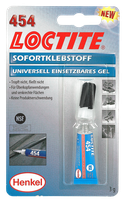 LOCTITE Sofortklebstoff 454, 3g - Kleben