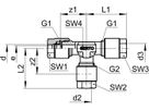 T-Verschraubung Red. SO 03021 10- 6-10 - Serto-Programm M/G