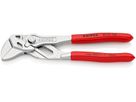 KNIPEX Zangenschlüssel, vernickelt 8603, L= 150mm, -Ø 27mm, PVC-Griffhülle - Zangen, Schneiden