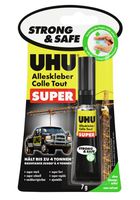 UHU Alleskleber Super Strong +Safe 7gr., - Kleben