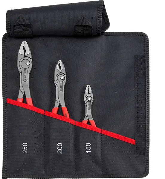 KNIPEX TwinGrip-Set 82 01,1x L=150mm,1x L=200mm,1x L=250mm - Zangen, Schneiden