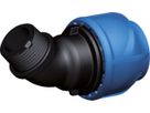 Übergangswinkel 45° mit Aussengewinde d 32mm - 1" 158 400 012 - GF iJoint-Klemmverbinder