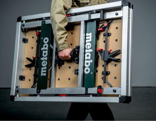 Multifunktionstisch MWB 100 Höhe 800-1000mm , Platte 710x960mm , max. 120Kg - Metabo Elektrowerkzeuge