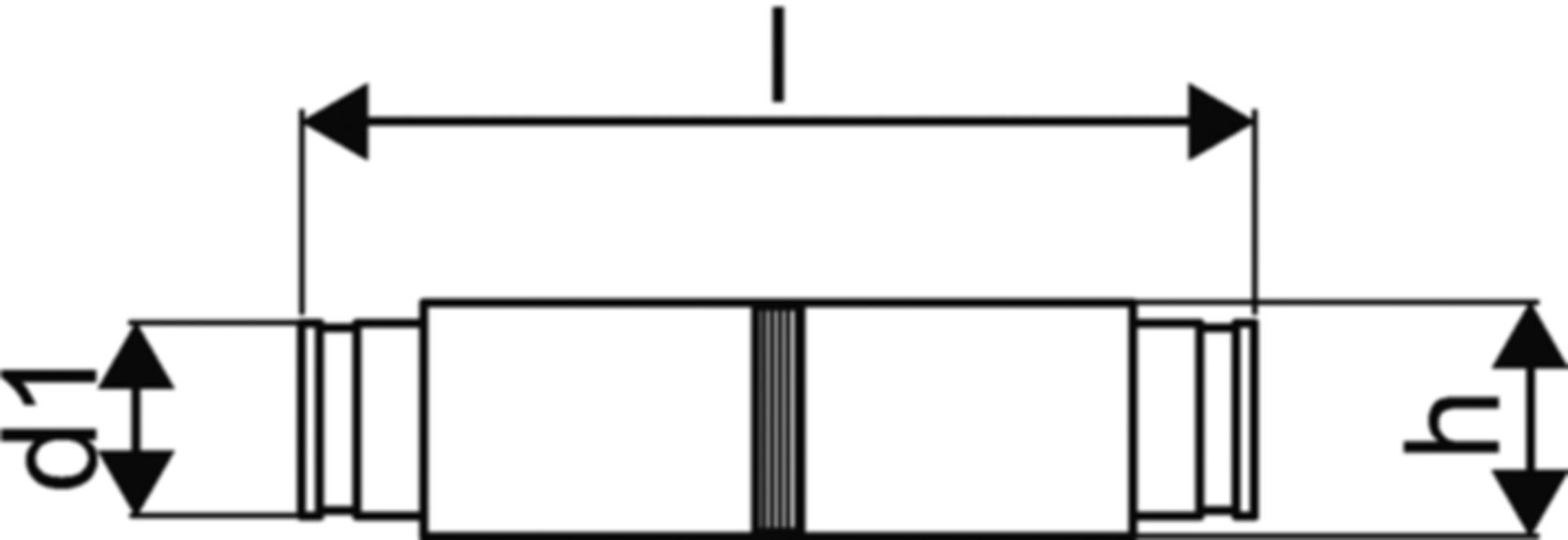 Hycleen Balance Kabel-Kupplung M8 9966.002 - JRG Armaturen