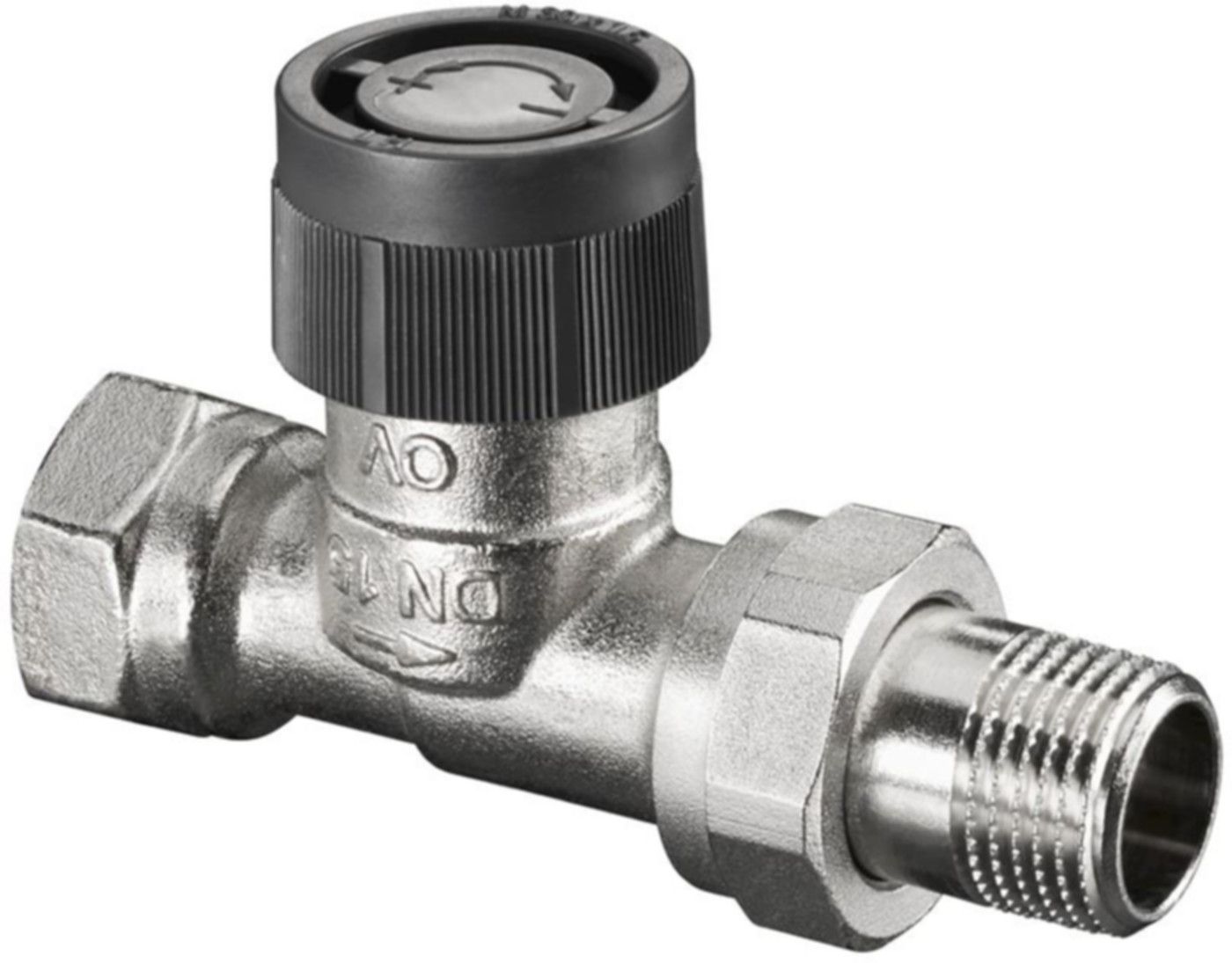 Thermostatventil o/Voreinst. Durchgang Typ A kvs 1.35 1/2" 118 11 04 - Oventrop Programm