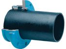 Zweikammer-Flansch für Gussrohre 7110 schubsicher, PN 10/16 DN 100 / AD 118mm - Hawle Flanschformstücke