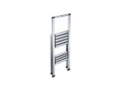 TECHNOCRAFT Alu-Klappleiter 2 Stufen, 990x440x54mm, max 150kg - Garten