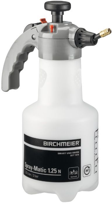 BIRCHMEIER Spritz Spray Matic 1.25N 1.25L, 2bar, 360° verwendbar, FKM (Viton) Dichtung - Reinigung