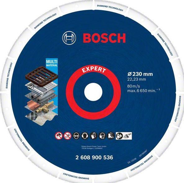 Expert Diamant Trennscheibe Ø 230 x 22.23mm, 2 608 900 536 - Bosch Maschinenzubehör