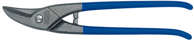 ERDI Rundlochschere, rechts D208, L=275mm , blau - Spenglerwerkzeuge