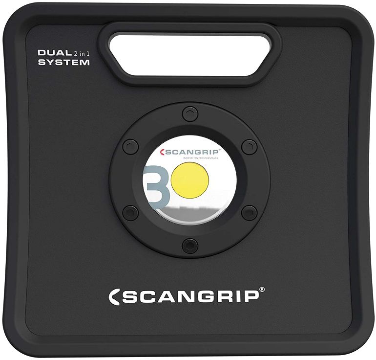 SCANGRIP NOVA 3K C+R Vielseitiger Baustrahler mit Kabel/Akkubetrieb - Lampen, Leuchten