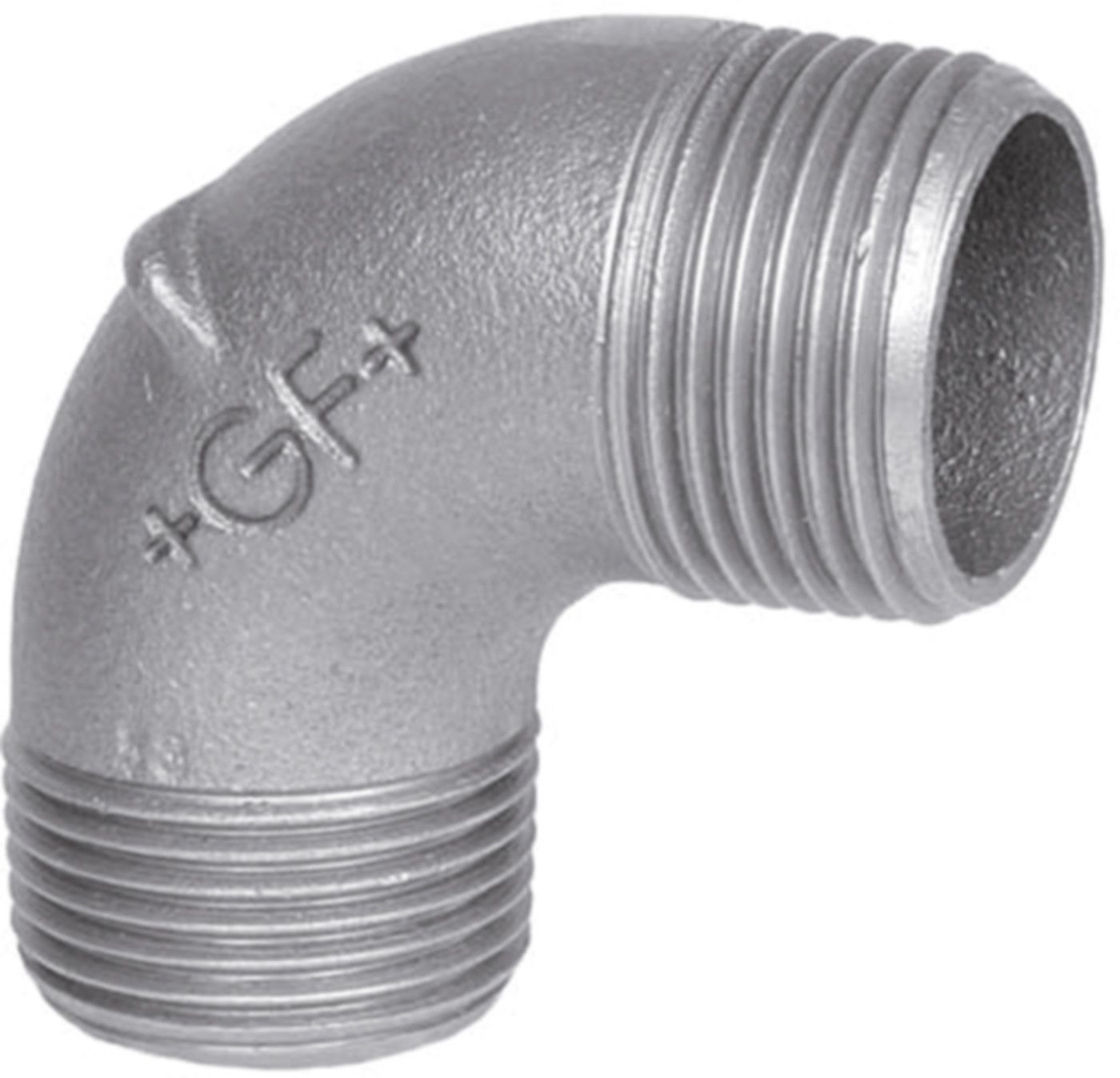 Winkel 90° 94 S 11/4" 770 094 107 - GF schw. Tempergussfittings