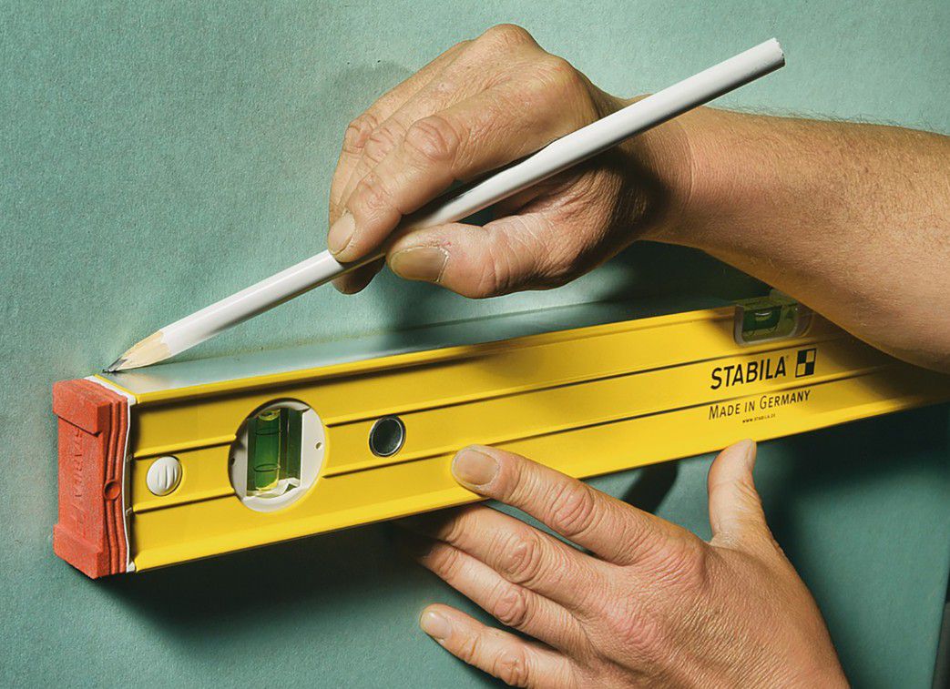 STABILA Wasserwaage 96-2 244cm - Winkelmessen