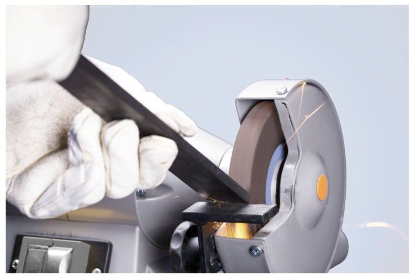 Schleifbockscheibe Normalkorund grau