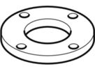 Losflansch DN 65 PN 10/16 63789 - Geberit-Mepla-Formstücke