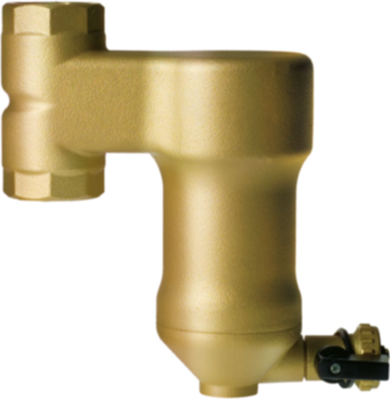 Abscheider f/Schl. Zeparo Magnet ZUML 25 789 3225 Lateral Rp 1" - Pneumatex Luft- / Schlammabsch. Messing