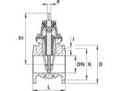 Flanschenschieber PN 10/16 2004 DN 150 - Wild Armaturen