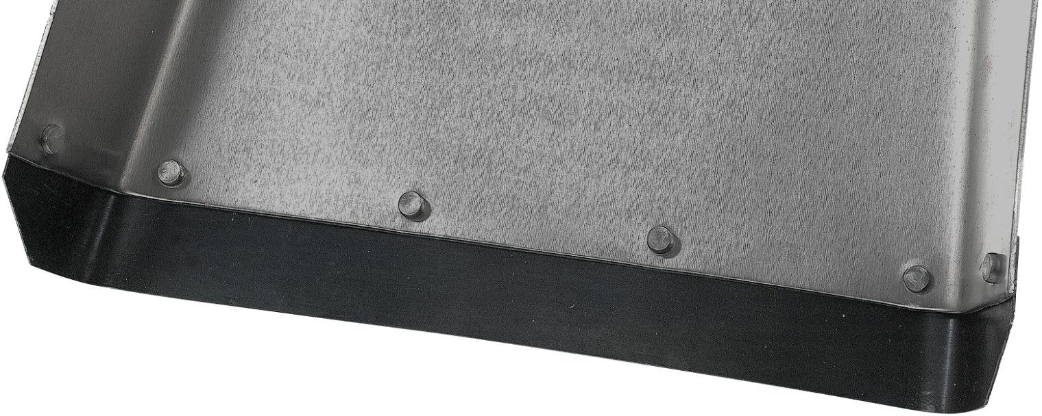 Wegmacherschaufel ALU mit Federstahlmesser B: 300mm , mit Stiel - Bauwerkzeuge