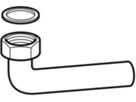 Anschlussbogen 90° Verschraubung und Dichtung d 50mm - 2" 152.120.16.1 - Geberit-Sifon + Apparateanschlüsse