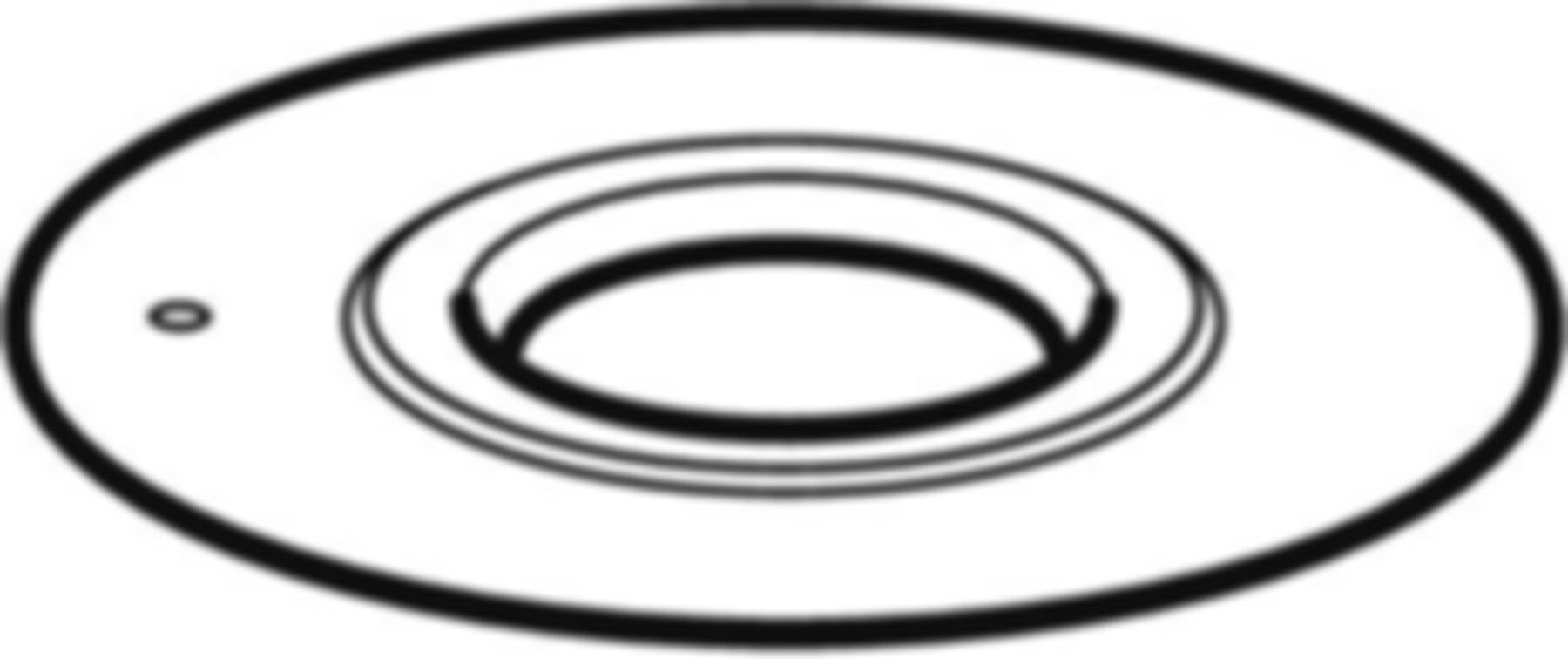 Teller Chromstahl, PVC beschichtet 152.329.00.1 - Geberit-PE-Formstücke