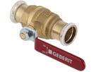 Kugelhahn 42mm 94927 mit Betätigungshebel - Geberit Systemventile / Armaturen