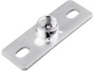 Grundplatten verz. 2-Loch M 12 120 x 40 mm 39434 - Rohrschellen-Zubehör