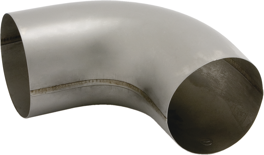 Ablaufrohrbogen gezogen 85° 75 mm 214 "Strubline" - MattpluS Spenglereihalbfabrikate