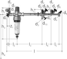 Verteilbatterien +GF+ JRG DRV LegioStop