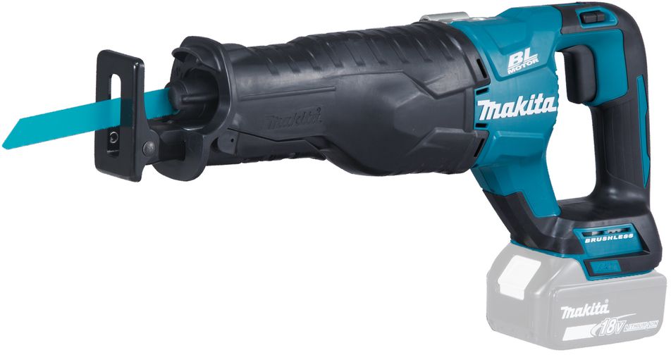 Akku-Säbelsäge DJR187ZK 18V , Holz 255 mm , RohrØ 130mm , Solo im Makpac - Makita Elektrowerkzeuge