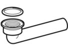Anschlussbogen 90° Innenrundgewinde und Dichtung d 48mm - 60x1/8" 152.214.16.1 - Geberit-Sifon + Apparateanschlüsse